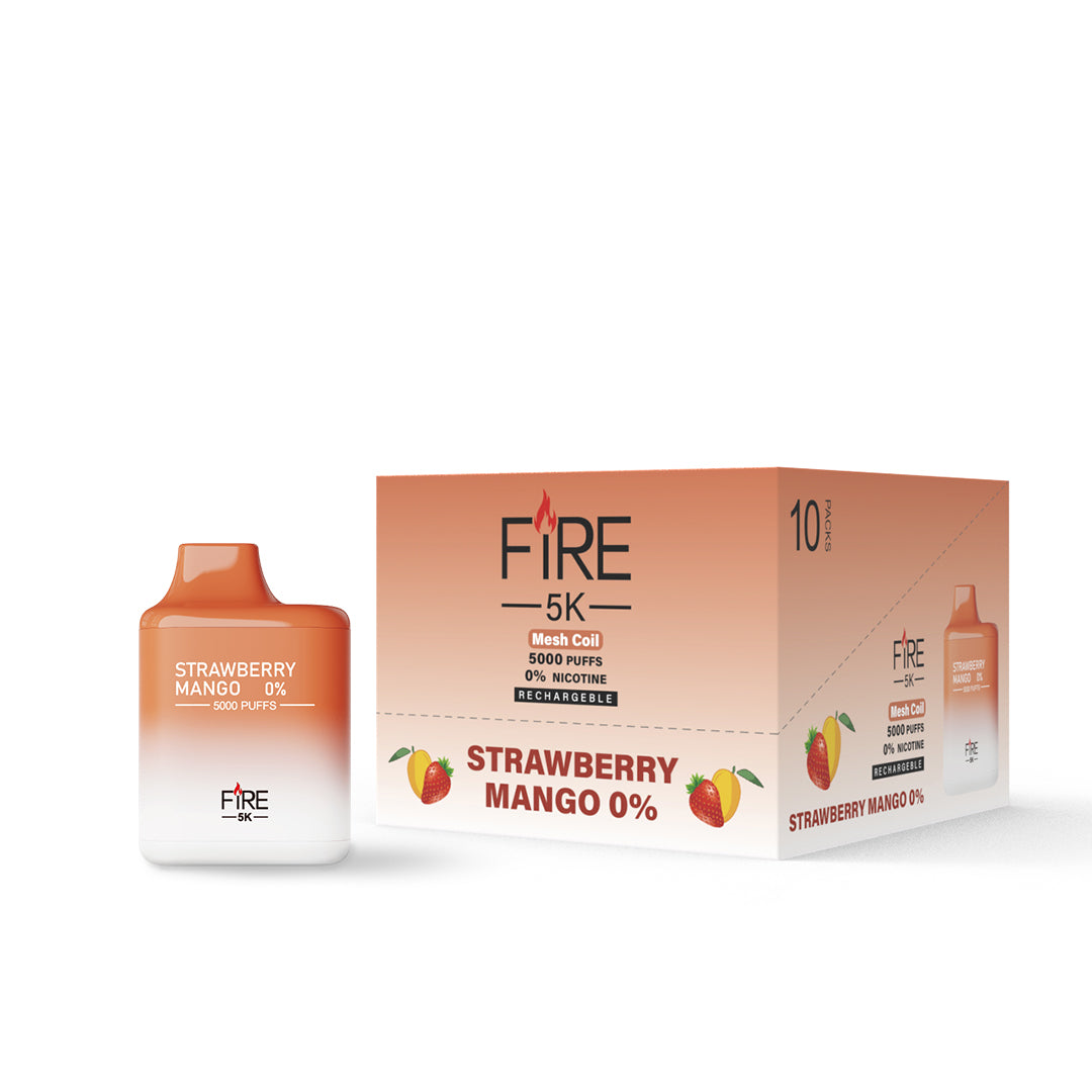 FIRE 5K 0% Strawberry Mango