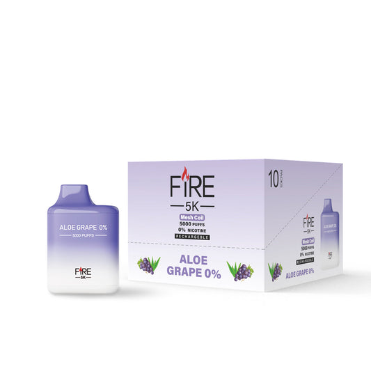 FIRE 5K 0% Aloe Grape