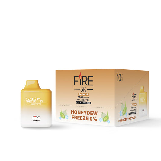 FIRE 5K 0% Honeydew Freeze